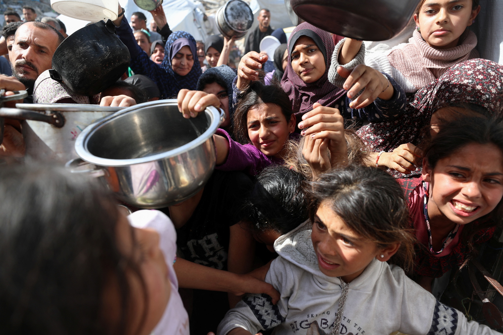 Video thumbnail for One in five people in Gaza face starvation, famine watchdog warns