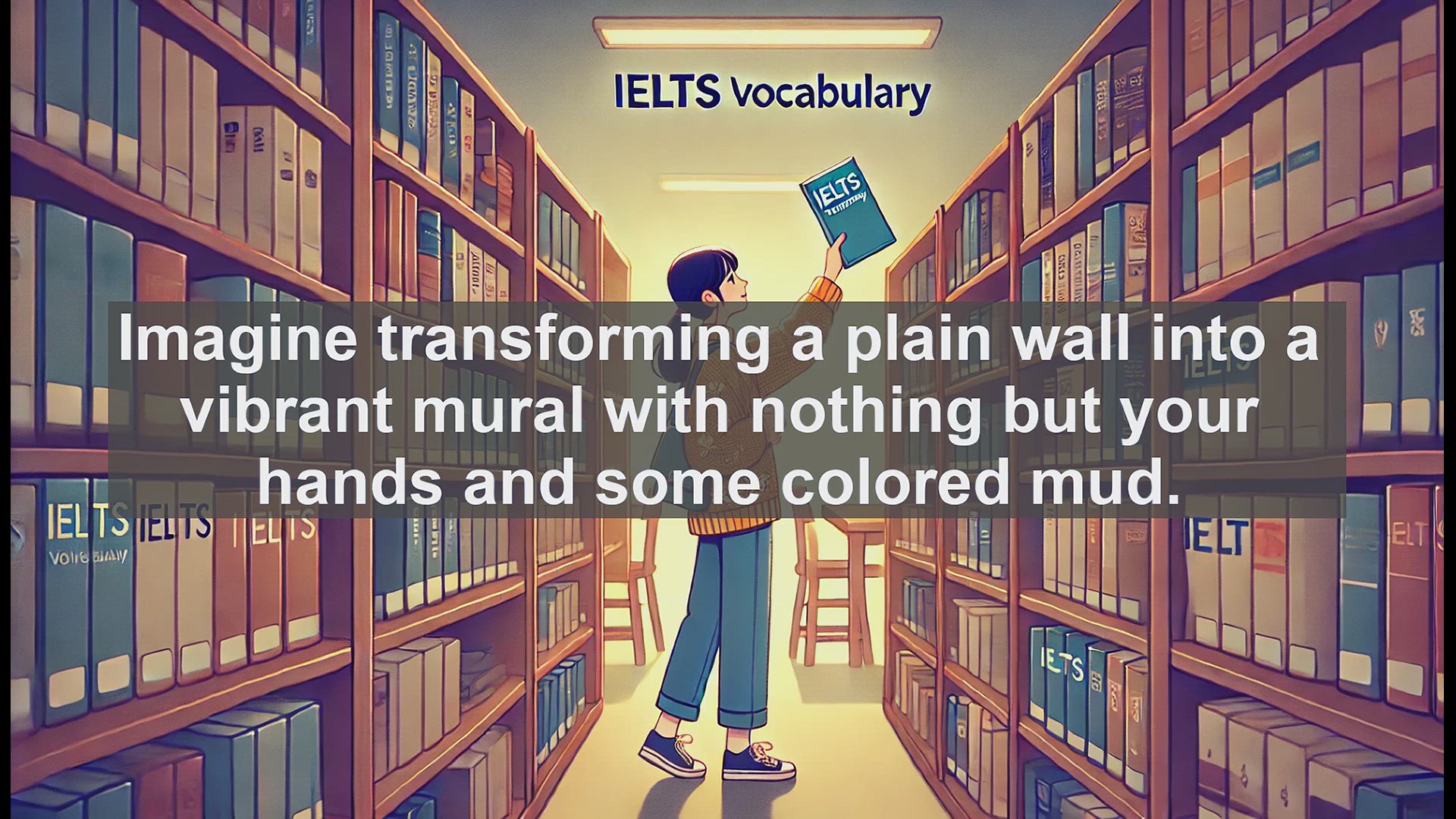 'Video thumbnail for 2000 Must Know IELTS 9.0 Vocabulary - Mastering the Word 'Daub': Boost Your English and IELTS Score'
