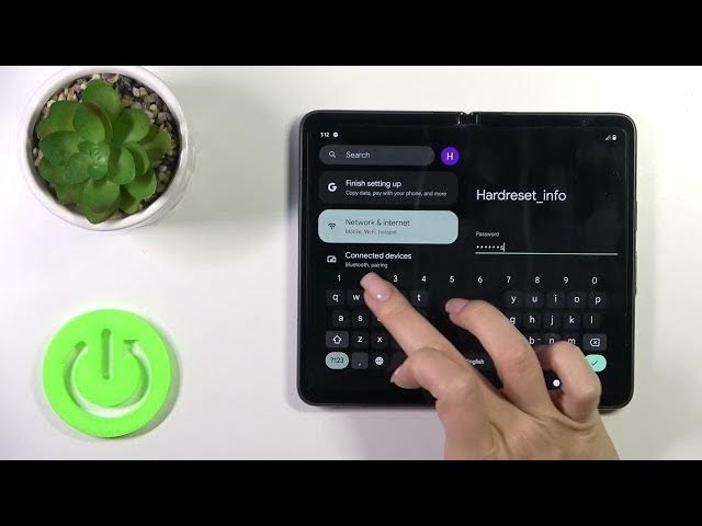 Video thumbnail for How to Connect to WiFi GOOGLE Pixel Fold - Get Network Connection
