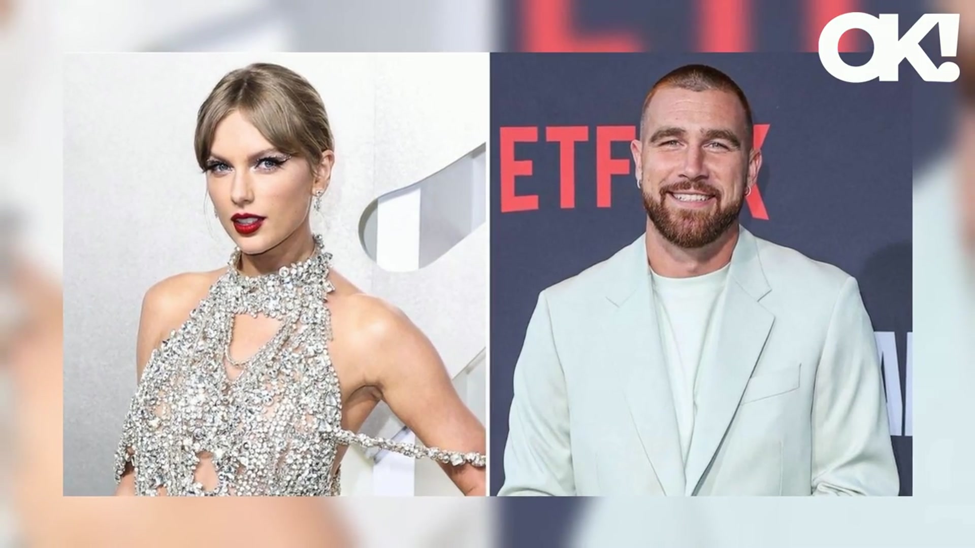 'Video thumbnail for Taylor Swift and Travis Kelce's 'Sensual' Body Language Decoded After PDA-Packed Interview'