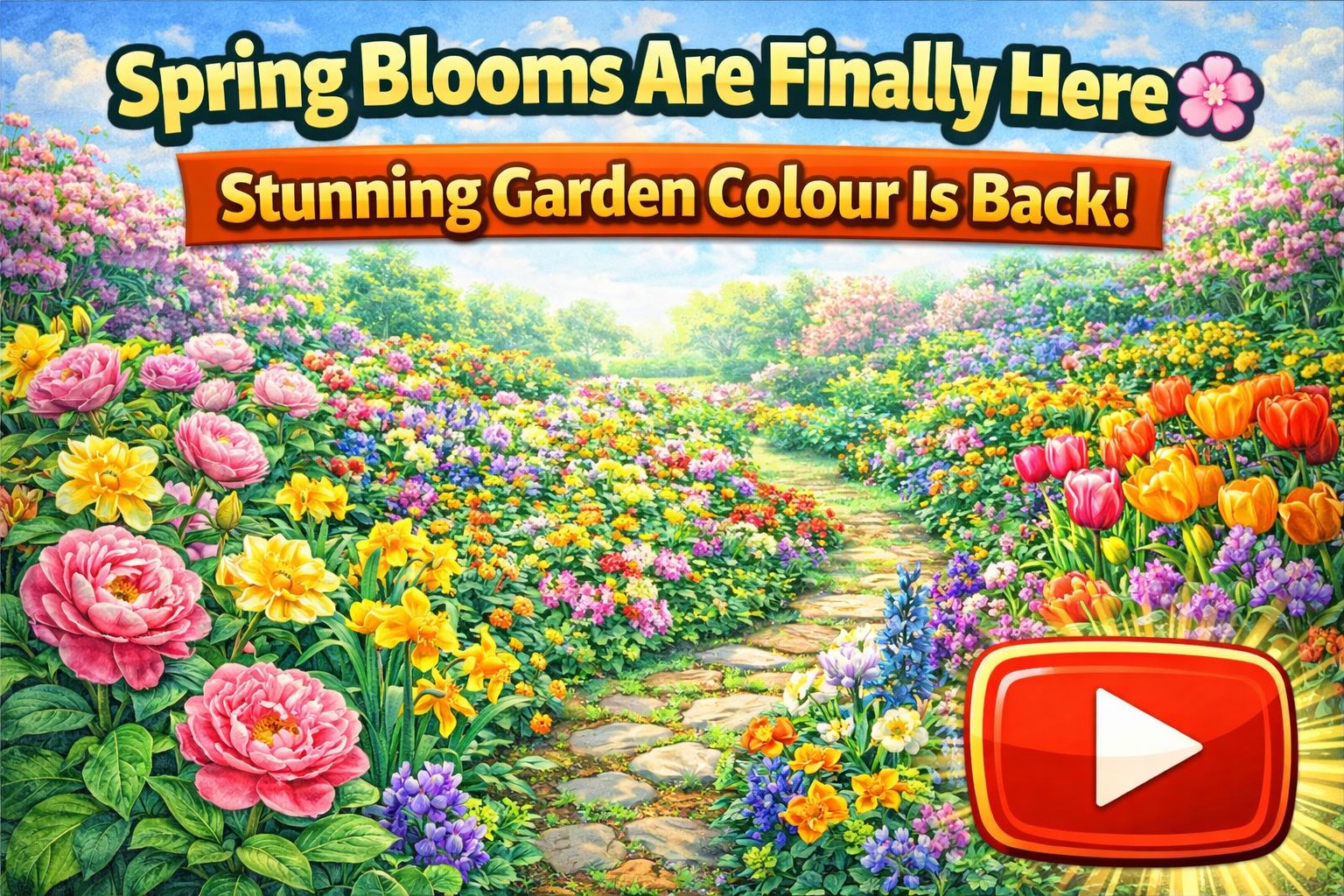 Video thumbnail for Spring Blooms Are Finally Here 🌸 Stunning Garden Colour Is Back!