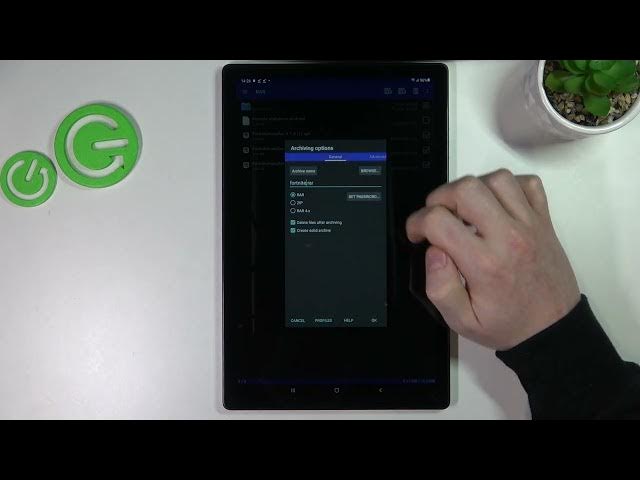 Video thumbnail for Samsung Galaxy Tab A8 2021 - How To Pack Files Into Rar & Zip Archives (Rar App)