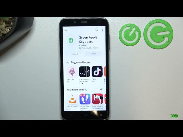 Video thumbnail for How to Set Up iPhone Keyboard Look on Emporia Smart 4 - Use Green Apple Keyboard App