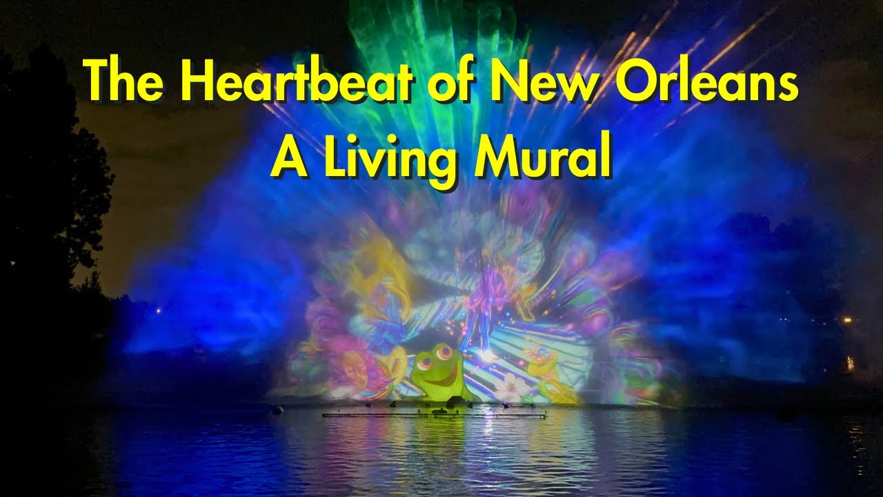 'Video thumbnail for FIRST: The Heartbeat of New Orleans - A Living Mural - Disneyland'