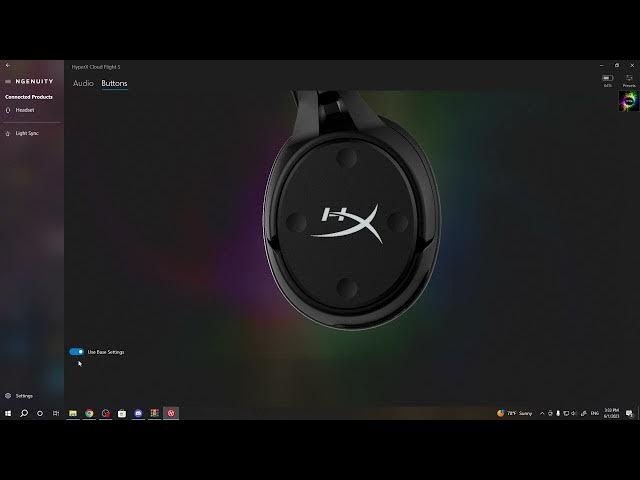 Video thumbnail for How To Adjust Buttons Functions On HyperX Cloud Flight S