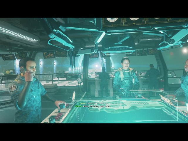 Video thumbnail for Call of Duty: Infinite Warfare - Operation Burn Water: Raines Briefing, FTL Sequence to Saturn Moon