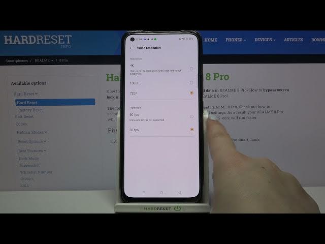 Video thumbnail for How to Change Video Resolution in REALME 8 Pro – Find Resolution Settings