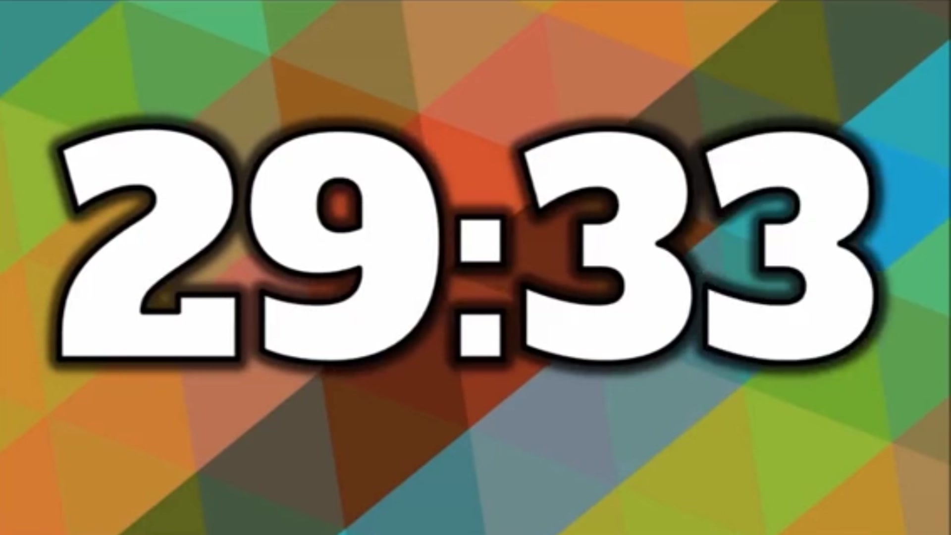 Video thumbnail for 30 Minute Timer