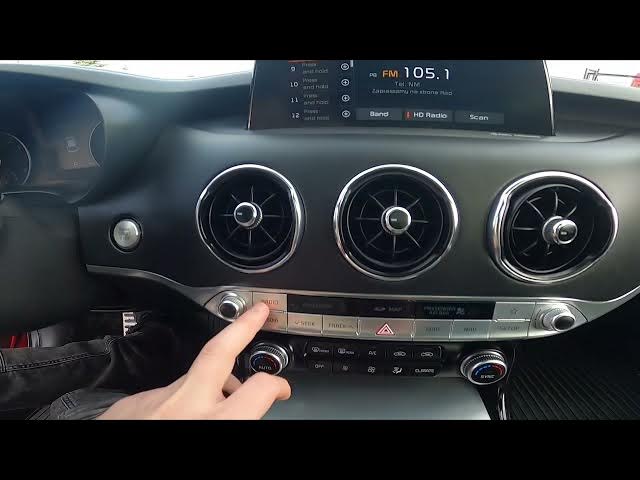 Video thumbnail for How to Enable or Disable Quantum Logic Surround Function in Kia Stinger I ( 2017- now )