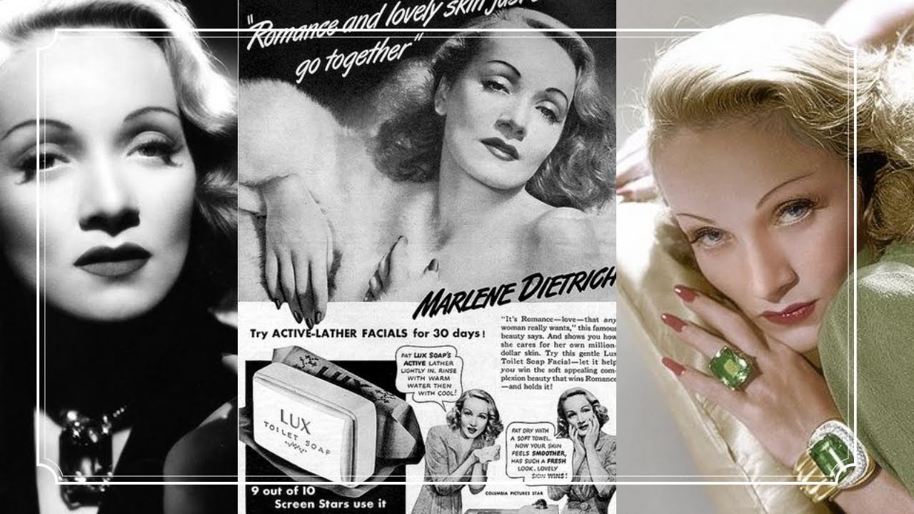Video thumbnail for Marlene Dietrich's favorite beauty products that you can still buy today.