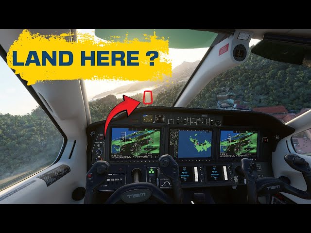 Video thumbnail for Epic Landing at Saint Barthélemy Airport | Microsoft Flight Simulator