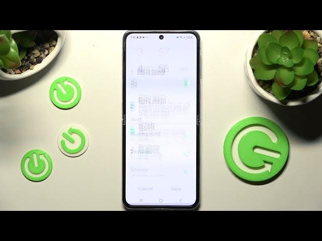 Video thumbnail for How to Set Up Alarm Clock on Samsung Galaxy Z Flip4 - Manage Alarm Settings