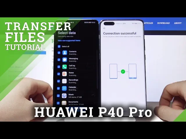 Video thumbnail for How to Transfer Data from Huawei to Huawei P40 Pro