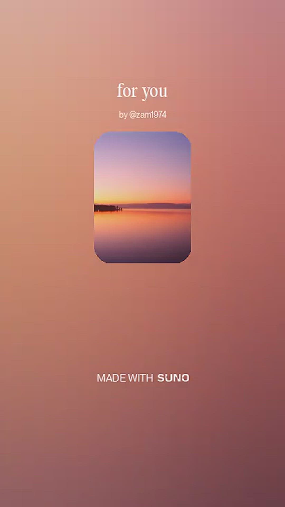 Video thumbnail for for you