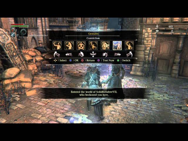 Video thumbnail for Bloodborne - Central Yharnam: 1st Coop Experience Ringed Resonant bell, Did Some Gestures PS4