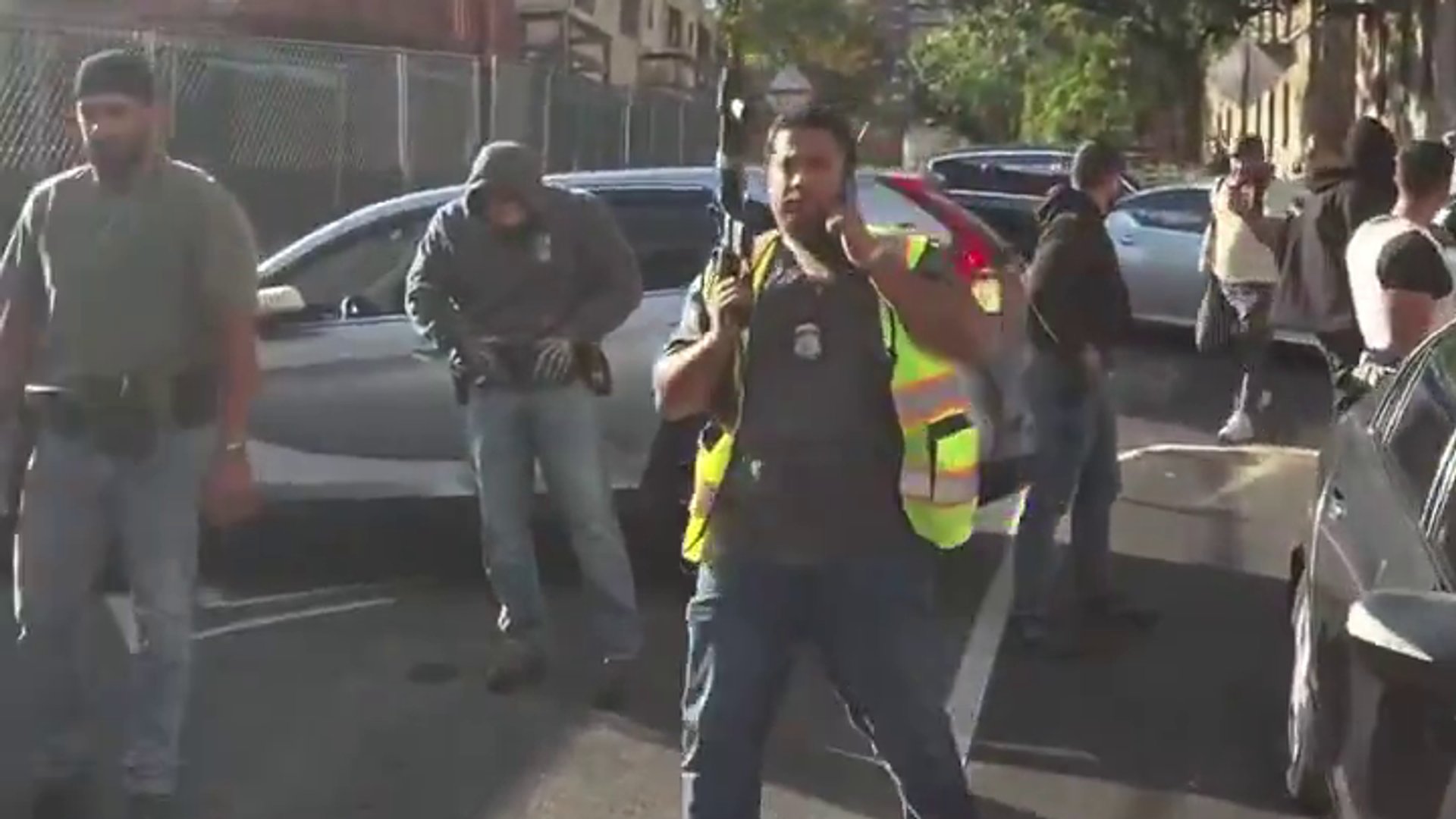Video thumbnail for ICE agent in New York shooting also involved in assault of pregnant woman
