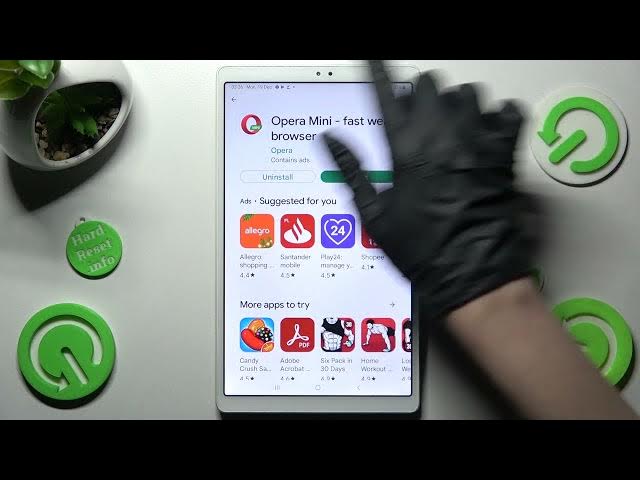 Video thumbnail for How to Find List With Default Apps in Samsung Galaxy Tab A7 Lite - Change Default Apps