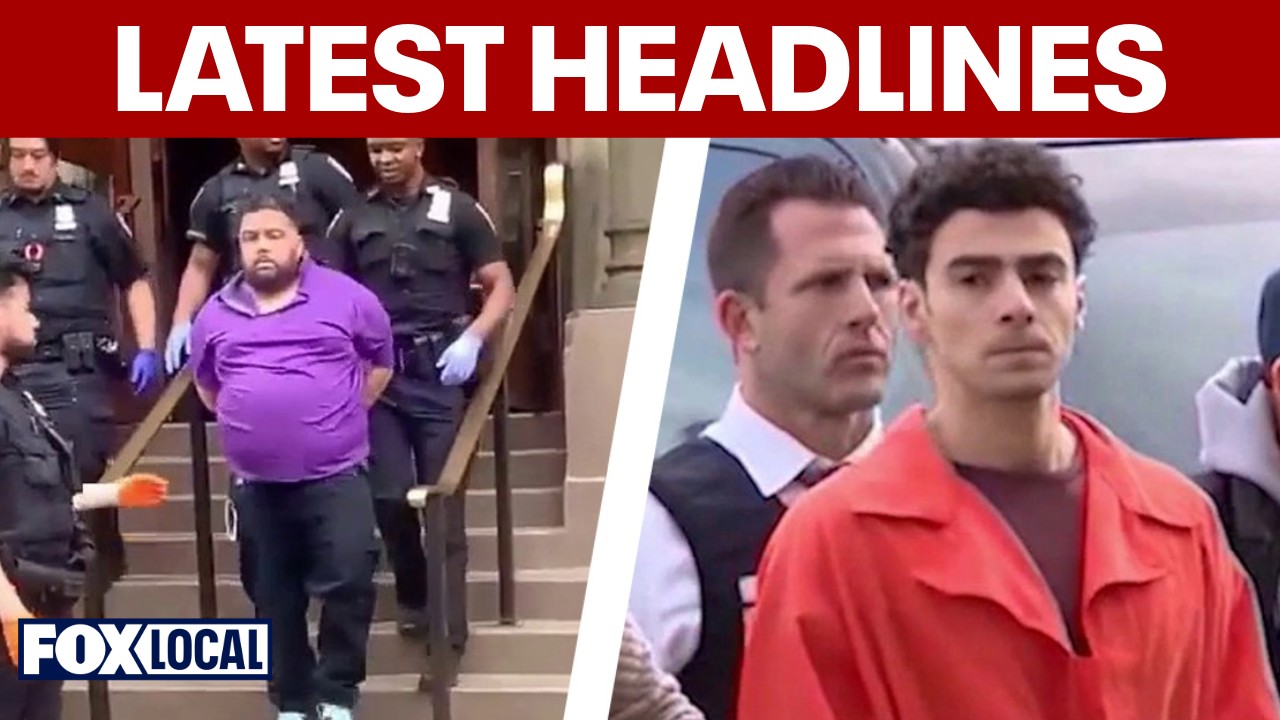 Video thumbnail for Man facing hate crime charges in NYC synagogue attack; Luigi Mangione confesses to killing CEO