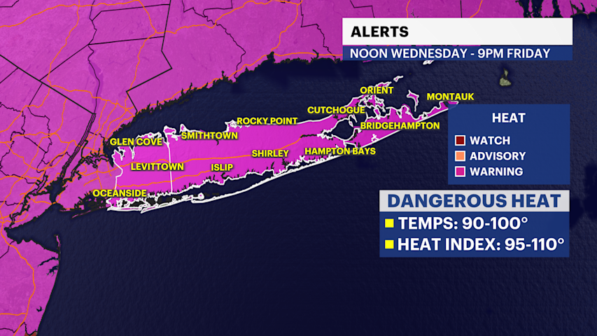 Video thumbnail for HEAT ALERT: Stretch of extreme heat, poor air quality and a few storms beginning Wednesday