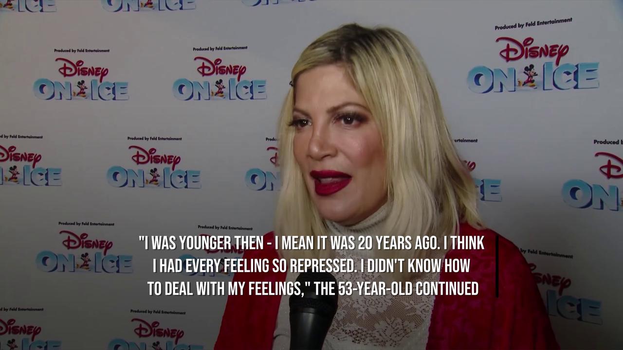Video thumbnail for Tori Spelling cried more over Shannen Doherty's death than father Aaron Spelling's.