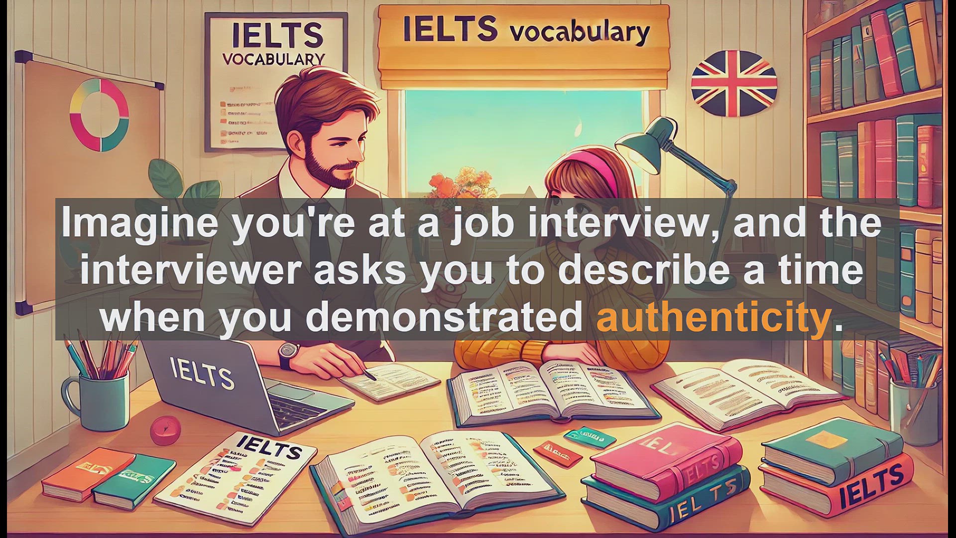 'Video thumbnail for 5000 Must Know IELTS 8.0 Vocabulary - Boost Your IELTS Score: Understanding 'Authenticity''
