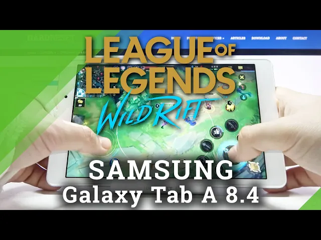 Video thumbnail for Test Game League of Legends: Wild Rift on SAMSUNG Galaxy Tab A 8.4 2020 (LTE) | Gameplay - FPS Check