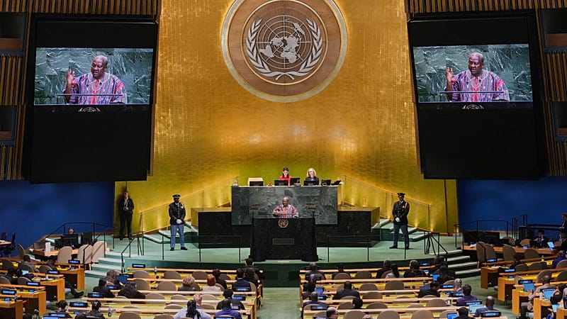 Video thumbnail for Ghana leads UN effort to acknowledge slave trade as crime against humanity