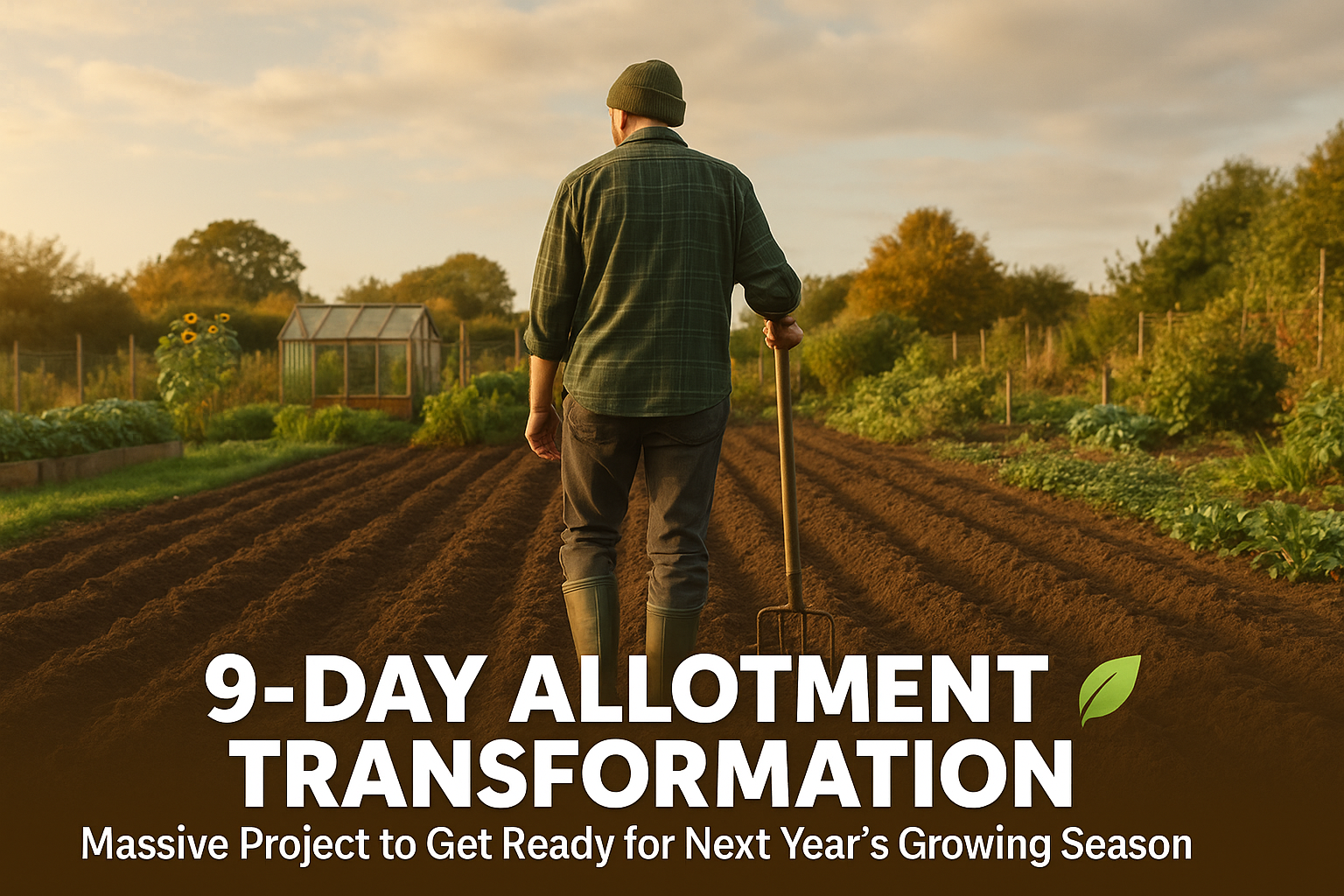 Video thumbnail for 🎥 ✅ “9-Day Allotment Transformation 🌿🛠️ | Massive Project to Get Ready for Next Year’s Growing Season 🌱✨”