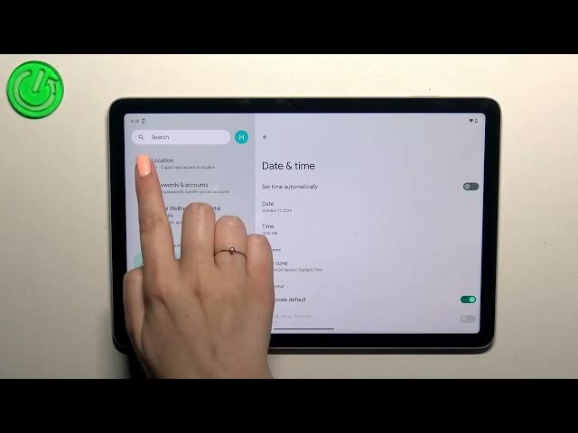 Video thumbnail for How to Change Time and Date on GOOGLE Pixel Tablet