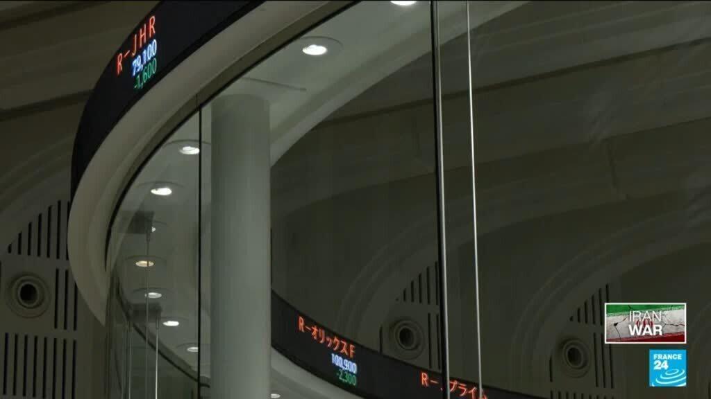 Video thumbnail for South Korean stock market plunges over potential Iran-related energy crisis