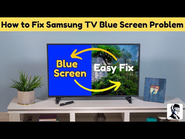 Video thumbnail for How to Fix Samsung TV Blue Screen Problem: With Sound But No Picture