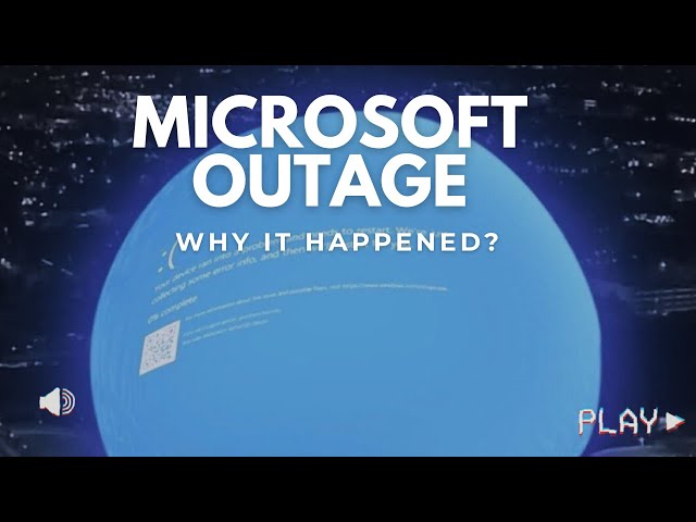 Video thumbnail for Microsoft Outage - Why It Happened? What is CrowdStrike?