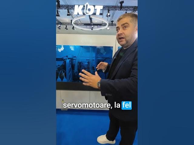 Video thumbnail for Mașina de cant KDT-KE710 prezentată la LIGNA 2025 de Radu Munteanu - KDT România