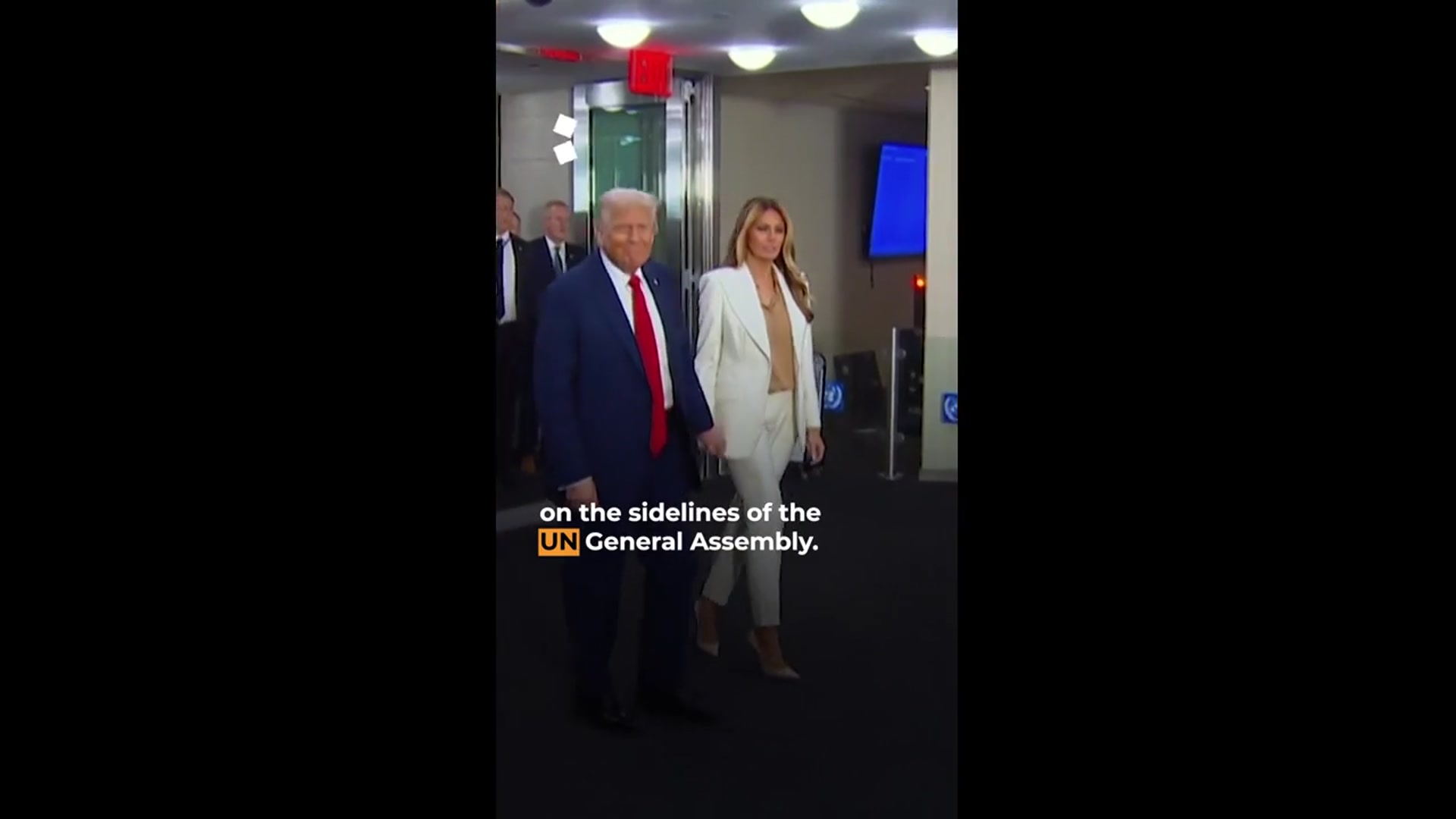 'Video thumbnail for Trump says he will not allow Israel to annex the occupied West Bank'