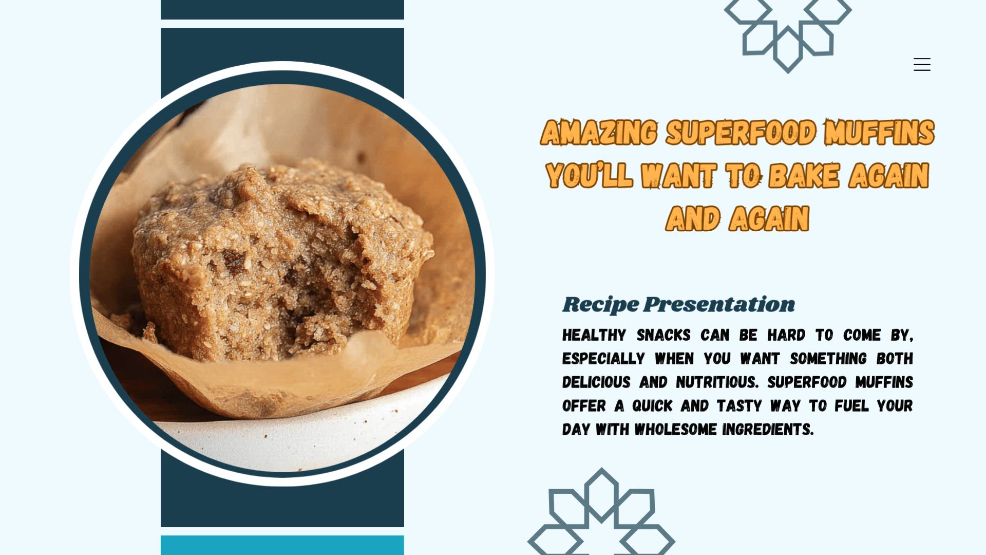 Video thumbnail for Amazing Superfood Muffins You’ll Want to Bake Again and Again