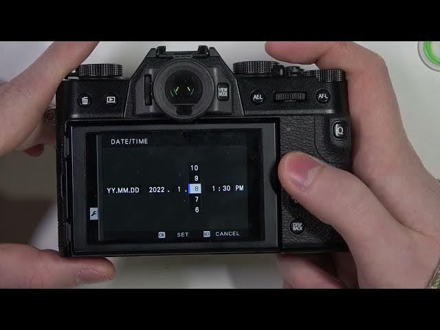 Video thumbnail for How to Change Date & Time on Fujifilm X T30?