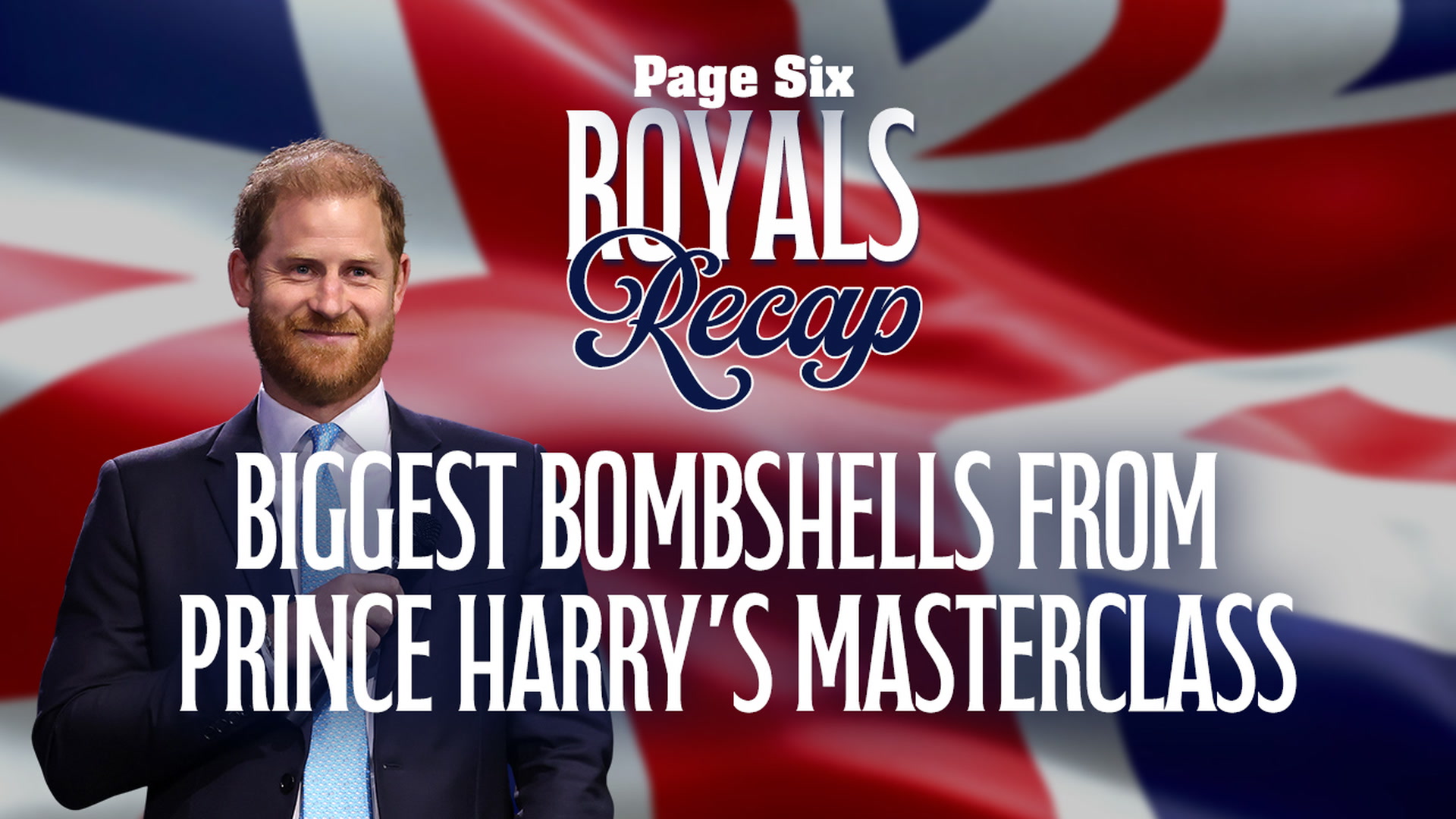 Video thumbnail for Biggest bombshells from Prince Harry's MasterClass: marriage rule, depression, more | Royals Recap