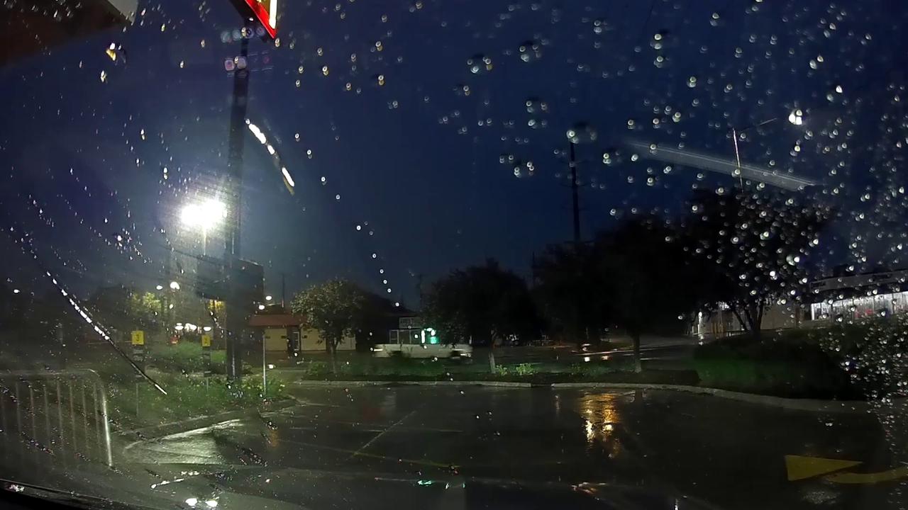 Video thumbnail for US: Tornado Sirens Go Off During Thunderstorm in Ames, IA.