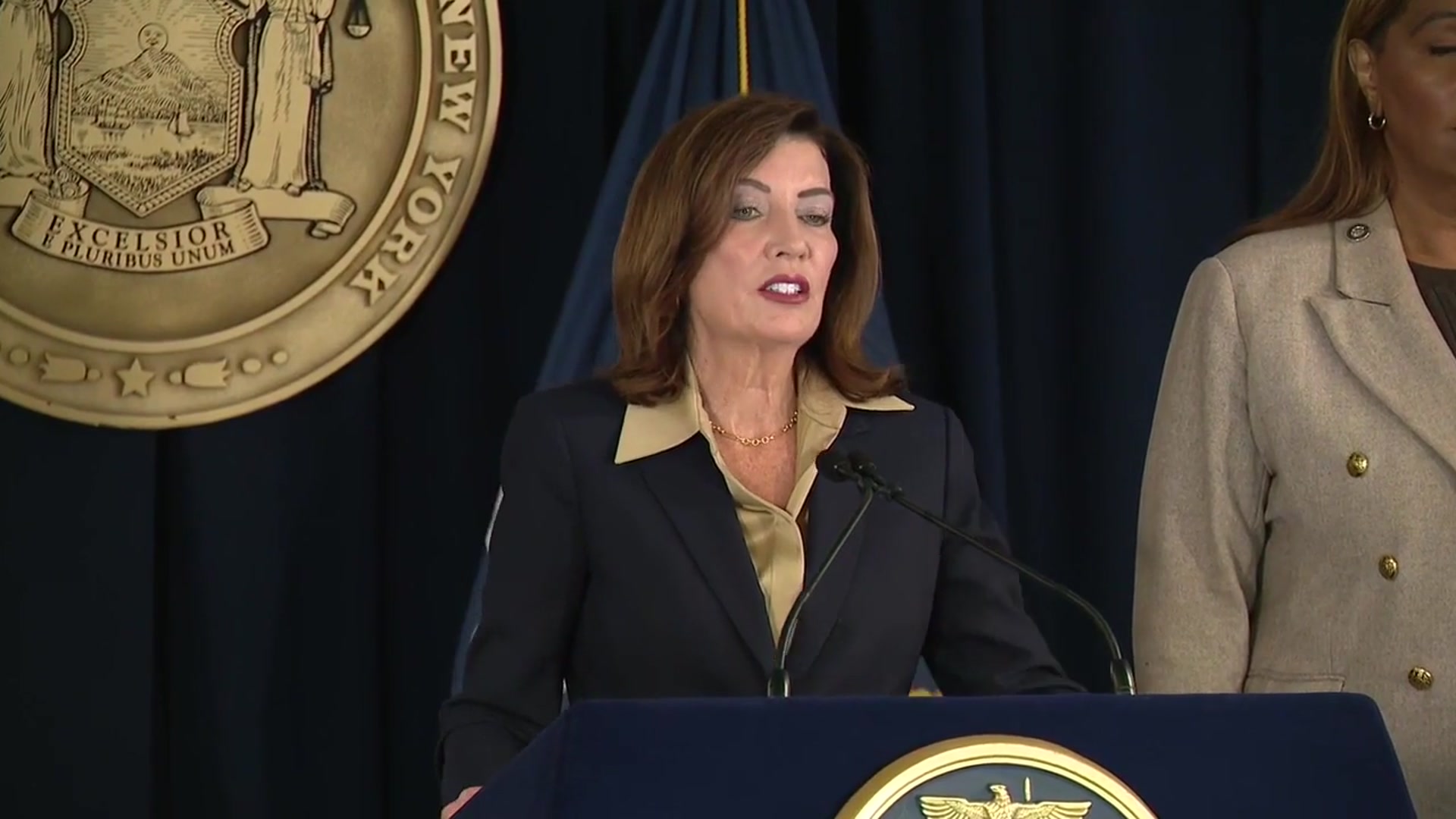 Video thumbnail for Full News Conference: Gov. Hochul, AG James on Cornell gang rape investigation