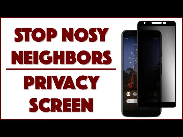 Video thumbnail for GPEL Pixel 3a Privacy Screen Protector - INSTALLED & REVIEWED