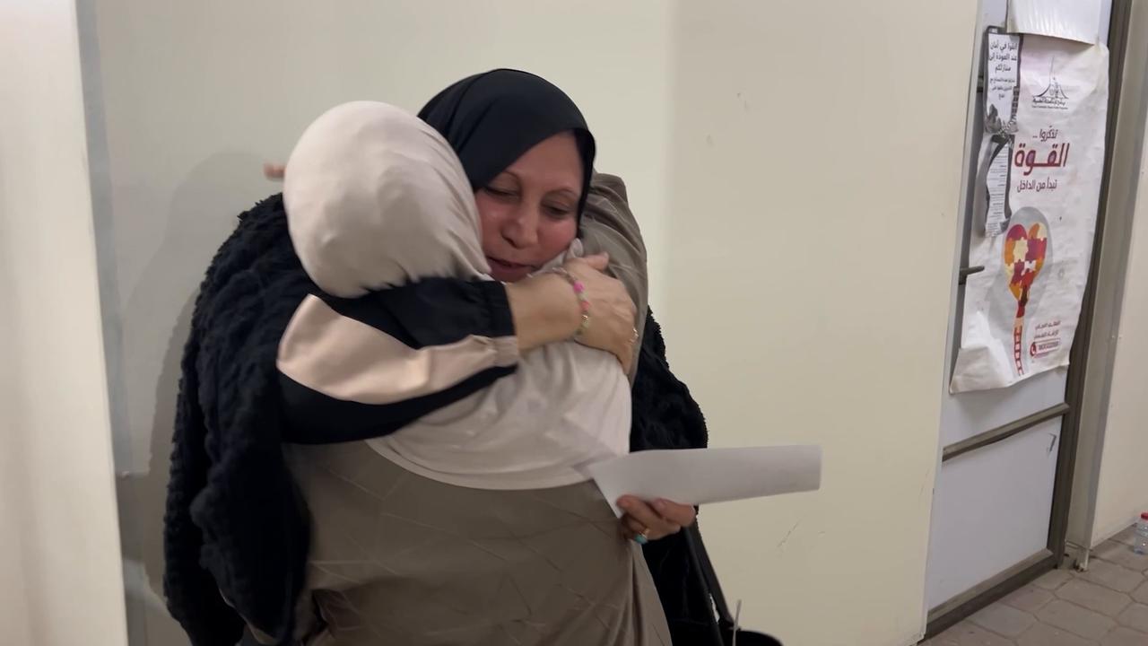 Video thumbnail for Palestinians return to Gaza via Rafah crossing after medical treatment in Egypt.