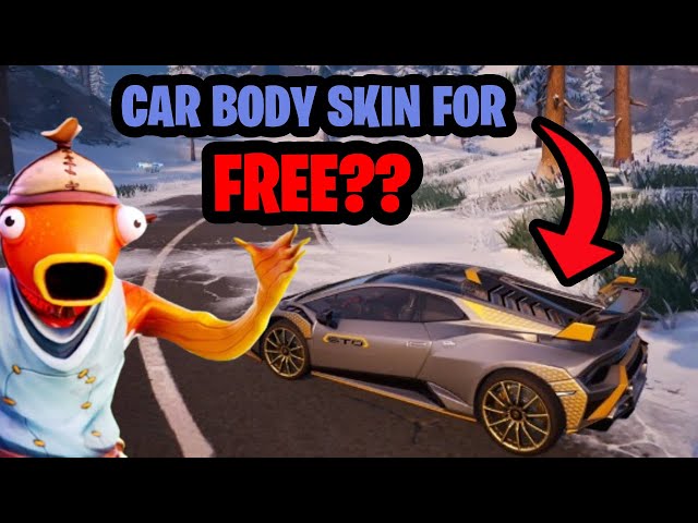 Video thumbnail for CAR BODY SKIN FOR FREE IN FORTNITE???
