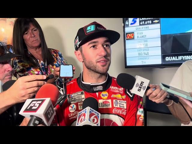 Video thumbnail for Chase Elliott Hopes Daytona Win Comes Down to Him and Bowman; Shoulders Blame for Playoff Situation