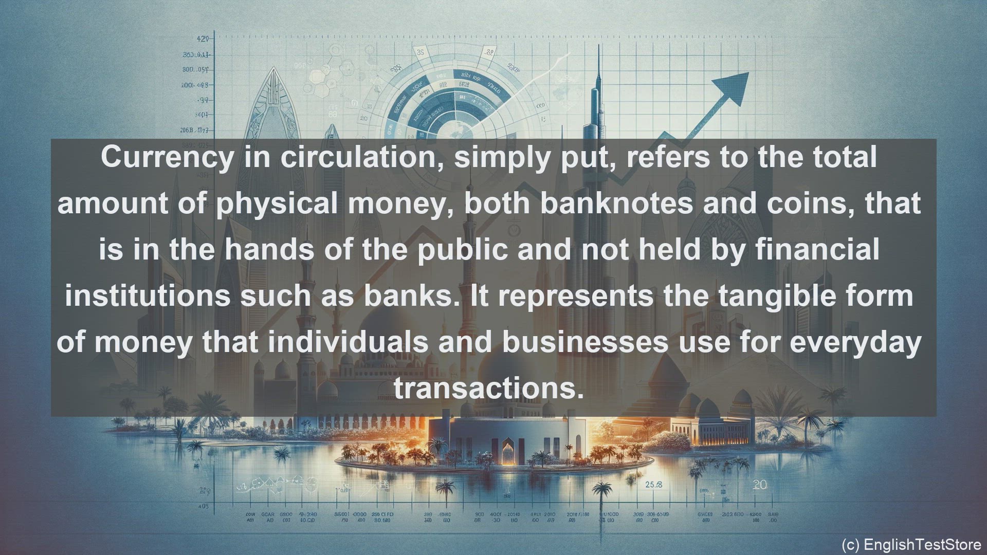 'Video thumbnail for Currency in circulation in economics and finance'