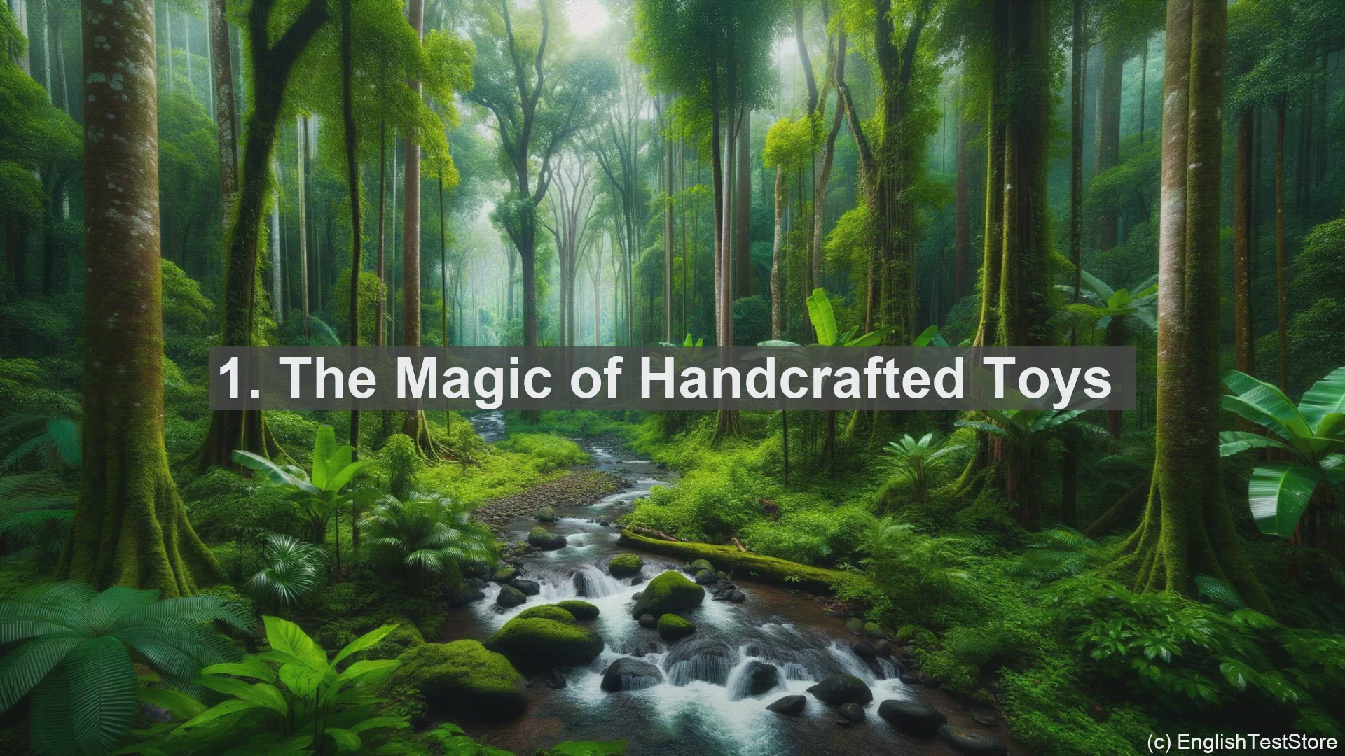 'Video thumbnail for Top 10 Sentences for Understanding Handcrafted Toy Making'