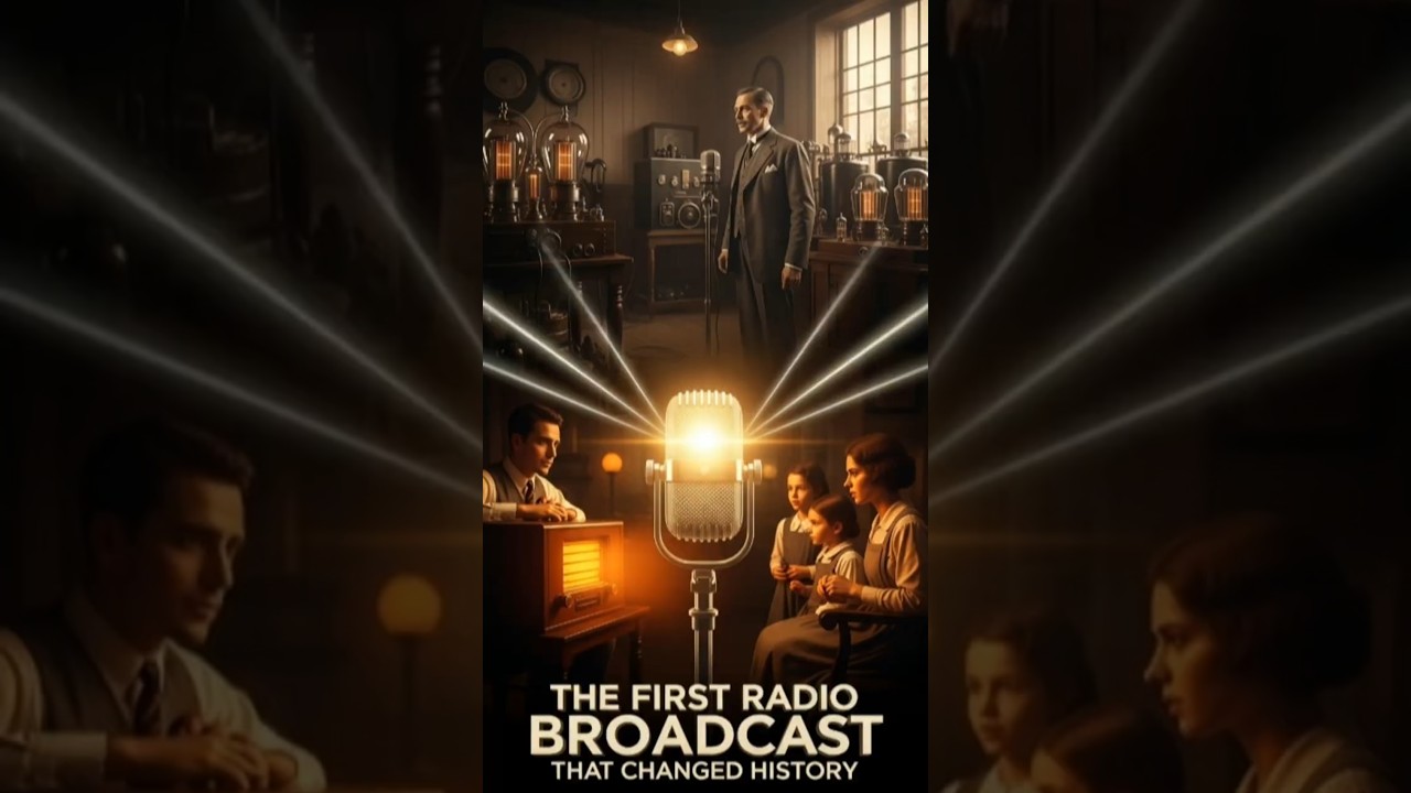 Video thumbnail for The First Radio Broadcast That Changed History