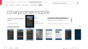 'Video thumbnail for CSharp Corner Mobile'