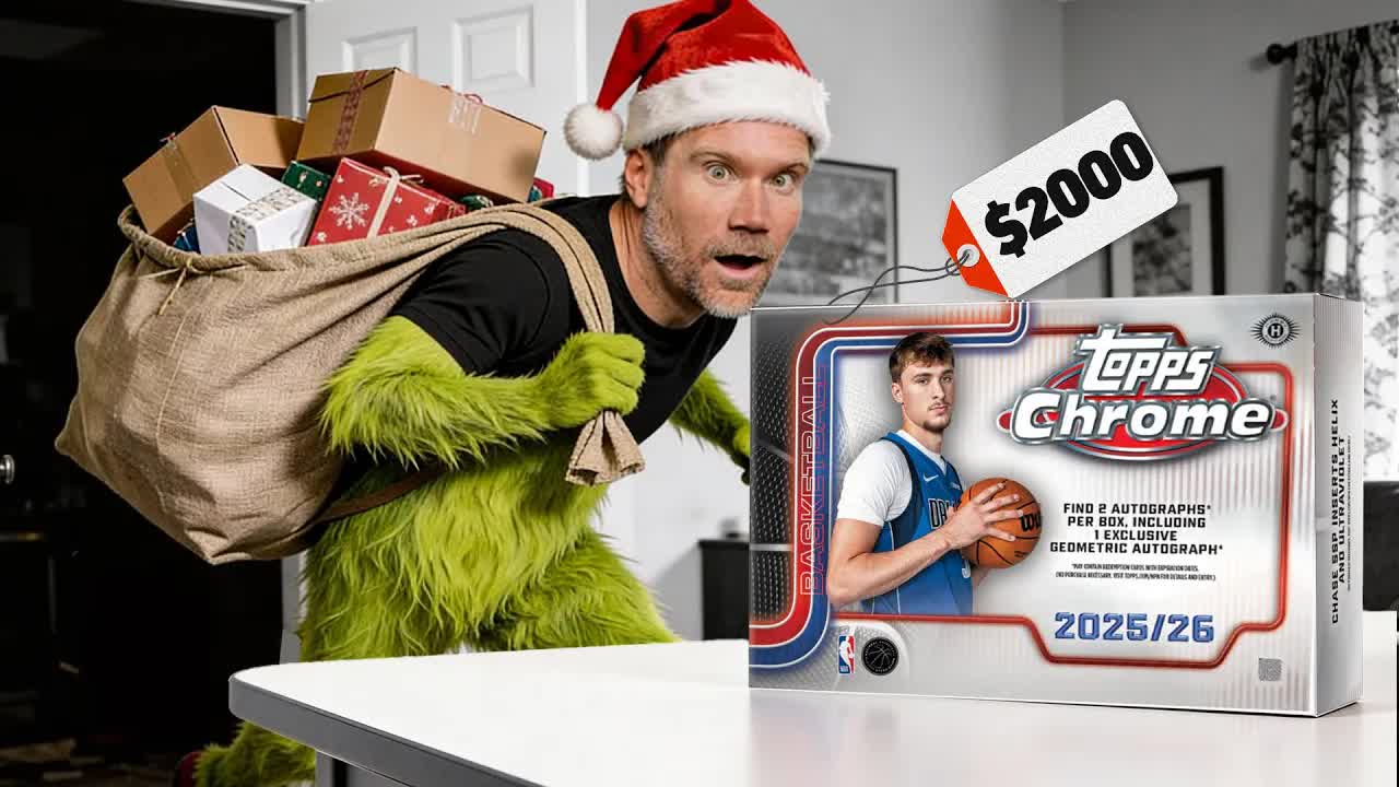 Video thumbnail for The Geoff Wilson Show: high sports card box prices: why are they so high?