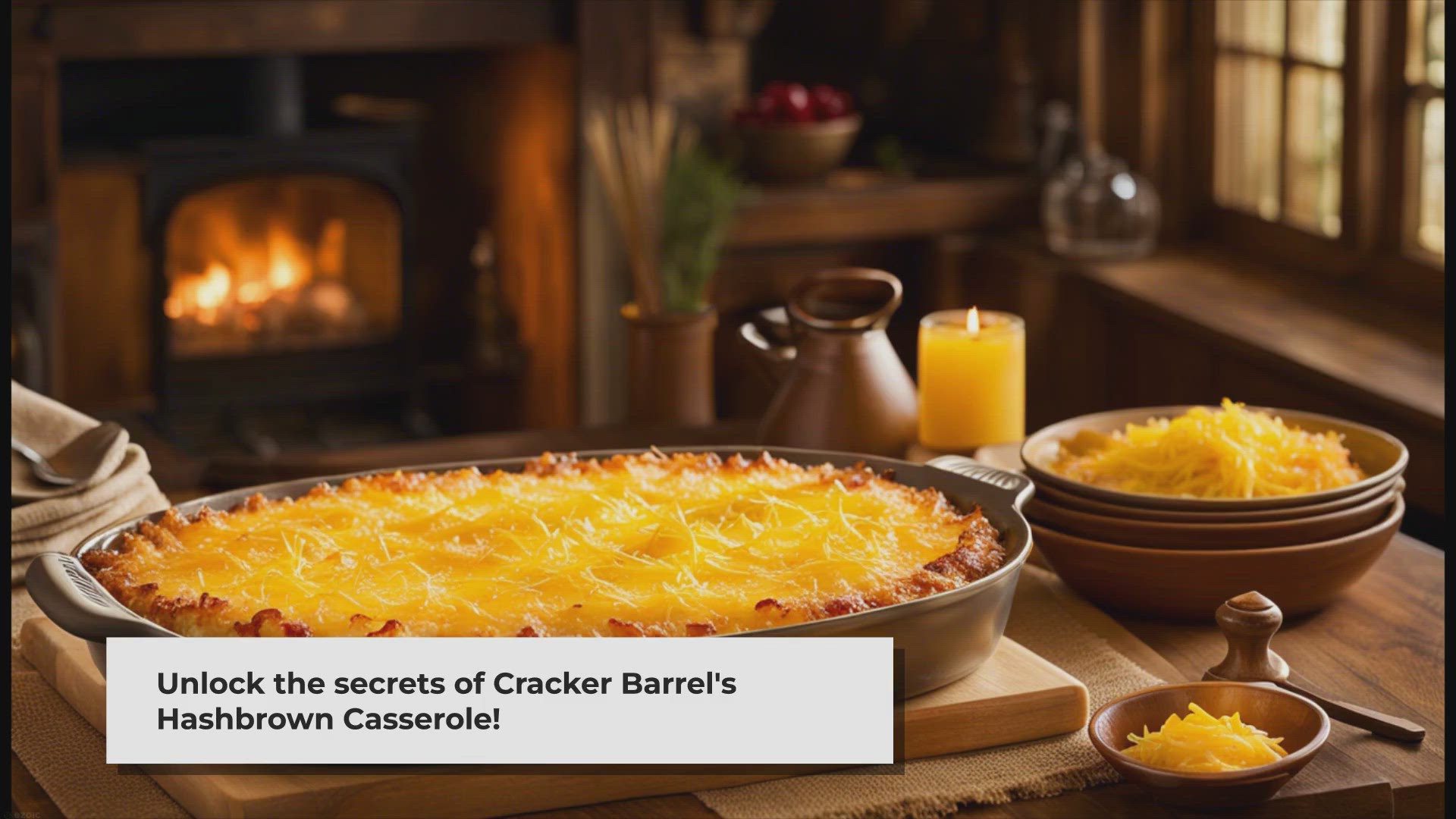 Video thumbnail for Unlocking the Secret: Cracker Barrel's Famous Hashbrown Casserole