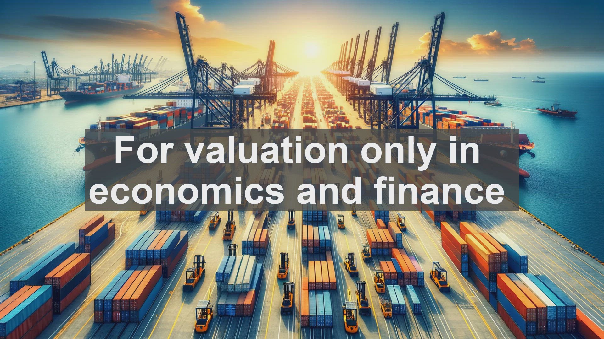 'Video thumbnail for For valuation only in economics and finance'